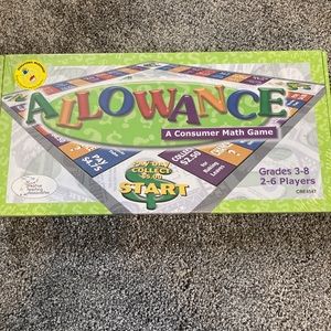 Allowance: A Consumer Math Game grades 3-8 new